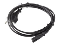 LANBERG CEE 7/16 IEC 320 C7 euro rádiový napájací kábel LANBERG CEE 7/16 IEC 320 C7 euro rádiový napájací kábel