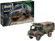 Revell Model Kit Vehicle Unimog 2T milgl