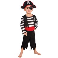 PIRÁTSKÝ outfit PIRÁTSKÝ kostým CORSESS pirát MORSKÝ VLK 104cm 4-6r PIRÁTSKÝ outfit PIRÁTSKÝ kostým CORSESS pirát MORSKÝ VLK 104cm 4-6r