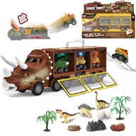 WOOPIE Dinosaur Truck s odpaľovacím zariadením a autami WOOPIE Dinosaur Truck s odpaľovacím zariadením a autami