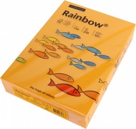 Farebný papier Rainbow A4 250k oranžový (R22)