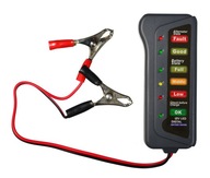 Tester nabíjania batérie a alternátora 12V Tester nabíjania batérie a alternátora 12V