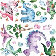 Nálepky na stenu DINOSAURS PRE DETI Nálepky na stenu DINOSAURS PRE DETI