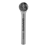 REZAČ NA GRAFITOVÝ KOV HM typ D guľový 12x10mm REZAČ NA GRAFITOVÝ KOV HM typ D guľový 12x10mm