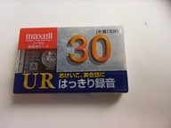 Maxell UR 30 1997. NOVINKA 1 ks.