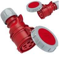 Prenosná napájacia zásuvka GP165 16A 5P 400V 6h IP67 Prenosná napájacia zásuvka GP165 16A 5P 400V 6h IP67