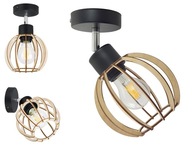 NÁSTENNÁ LAMPA E27, nástenné pohyblivé svietidlo, podkrovie KULA Wood NÁSTENNÁ LAMPA E27, nástenné pohyblivé svietidlo, podkrovie KULA Wood