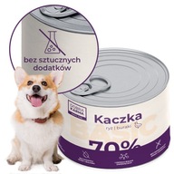 DOBRÉ mokré krmivo pre psov Kačacia konzerva 70% 6x410g
