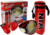 Súprava boxerských tašiek, opasok pre víťazov