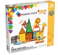 Safari - Magnetické bloky 25 ks. Dlaždice Magna Safari - Magnetické bloky 25 ks. Dlaždice Magna