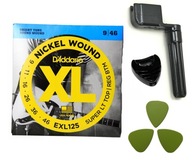 Struny pre elektrickú gitaru D'Addario EXL 9-46 Struny pre elektrickú gitaru D'Addario EXL 9-46