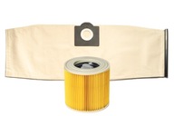 FILTER + OPÄTOVNE POUŽITEĽNÁ TAŠKA PRE KARCHER WD3 200 FILTER + OPÄTOVNE POUŽITEĽNÁ TAŠKA PRE KARCHER WD3 200
