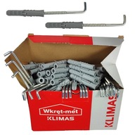 ROZPÚŠŤACIE ČEPY S ROVNÝM HÁKOM PX-12D 12x80 50ks ROZPÚŠŤACIE ČEPY S ROVNÝM HÁKOM PX-12D 12x80 50ks