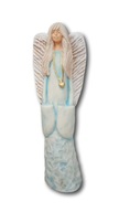Sadrový anjel Anna krásna žena s XL retiazkou