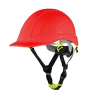 Ochranný pás priemyselnej prilby na prilbu červený ABS
