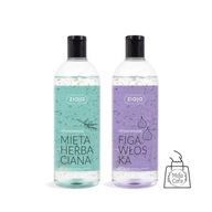 Ziaja sada sprchových gélov mäta + talianska figa Ziaja sada sprchových gélov mäta + talianska figa