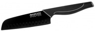 ČIERNY ELEGANTNÝ SANTOKU VLNOVÝ Nôž 30CM NIROSTA ČIERNY ELEGANTNÝ SANTOKU VLNOVÝ Nôž 30CM NIROSTA