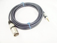 KONEKTOR KÁBLA MIKROFÓNU 3,5 ZÁSTRČKA XLR ZÁSTRČKA 3M MK31 KONEKTOR KÁBLA MIKROFÓNU 3,5 ZÁSTRČKA XLR ZÁSTRČKA 3M MK31