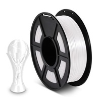 SUNLU FILAMENT 1,75mm 1kg PLA BIELE BIELE HODVÁB