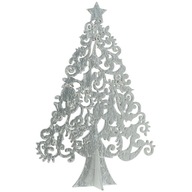 Malý vianočný stromček, ozdobný na pracovný stôl, 20 cm