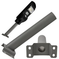 Oceľový solárny držiak pouličnej lampy 30CM Oceľový solárny držiak pouličnej lampy 30CM