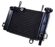 Motocykel HONDA CBR125 CBR 125 4T 2004 - 2012 chladič kvapalina voda čierny Motocykel HONDA CBR125 CBR 125 4T 2004 - 2012 chladič kvapalina voda čierny