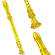 Zobcová flauta ELLISE na školské hodiny farebnej hudobnej výchovy
