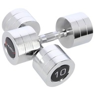 SET HMS CHROME DUMBS 2 x 10 KG