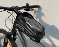 Taška na bicykel na telefón, čierny rám Taška na bicykel na telefón, čierny rám