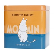 Teministeriet Moomin Zelený čaj čučoriedkový 100g Teministeriet Moomin Zelený čaj čučoriedkový 100g