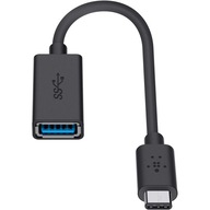 Kábel s adaptérom USB-C (M) / USB-A (F), Belkin, 13 cm Kábel s adaptérom USB-C (M) / USB-A (F), Belkin, 13 cm