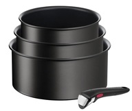 Sada hrncov TEFAL Ingenio Eco Resist, 4 kusy. Sada hrncov TEFAL Ingenio Eco Resist, 4 kusy.