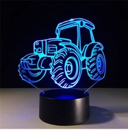 NOČNÁ LAMPA 3D LED USB TRAKTOROVÁ TRAKTOROVÁ LAMPA 16 FARIEB PREMIUM PILOT NOČNÁ LAMPA 3D LED USB TRAKTOROVÁ TRAKTOROVÁ LAMPA 16 FARIEB PREMIUM PILOT
