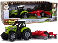 Green Tractor Rake Farm Sound Import LEA