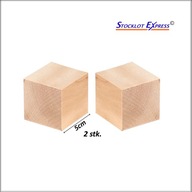 Bukové drevené kocky 50x50mm Mini-Súprava