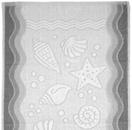 Mäkký uterák FLORA OCEAN 50X100 Greno GREY Mäkký uterák FLORA OCEAN 50X100 Greno GREY
