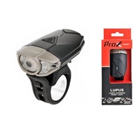 PROX LUPUS 1-LED 3 W USB predná lampa, čierna PROX LUPUS 1-LED 3 W USB predná lampa, čierna