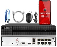 IP Monitoring Recorder 8x PoE až 8MPx HiLook