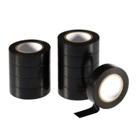 PEVNÁ PVC IZOLAČNÁ PÁSKA VODEODOLNÁ ČIERNA 10 ks 19mm / 10m PEVNÁ PVC IZOLAČNÁ PÁSKA VODEODOLNÁ ČIERNA 10 ks 19mm / 10m