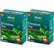 DILMAH Ceylon Premium Tea čierny čaj bez vešiaka, express 2 x 100 DILMAH Ceylon Premium Tea čierny čaj bez vešiaka, express 2 x 100