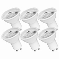6x HALOGEN GU10 LED žiarovka 4,5W = 50W 6500K OSRAM 6x HALOGEN GU10 LED žiarovka 4,5W = 50W 6500K OSRAM
