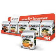 Kapsule Tassimo latte, mix príchutí bielej kávy, 5+1 balenie ZADARMO! Kapsule Tassimo latte, mix príchutí bielej kávy, 5+1 balenie ZADARMO!