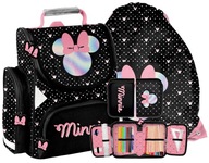 Školská taška pre dievčatá Minnie Mouse peračník sada 3 ks.