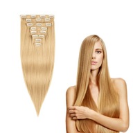 Clip In syntetické vlasy 47 cm 8 pások #613c/86/18 blond Real Soft Clip In syntetické vlasy 47 cm 8 pások #613c/86/18 blond Real Soft
