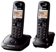Panasonic KX-TG2512 čierny [telefón 2 slúchadlá]