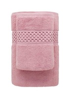 Osuška 70x140 Rete hrubá ružová bavlna 650g