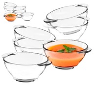 12x Sklenený džbán na bujón s ušami Altom Design polievkové misky 470 ml 12x Sklenený džbán na bujón s ušami Altom Design polievkové misky 470 ml