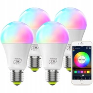INTELIGENTNÁ LED ŽIAROVKA SMART RGBCW 7W WIFI E27 INTELIGENTNÁ LED ŽIAROVKA SMART RGBCW 7W WIFI E27