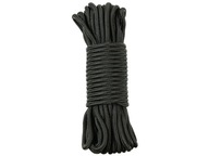 Paracord 7 mm 15 metrov čierny