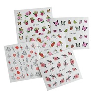 5x Vodné nálepky na nail art 5x Vodné nálepky na nail art